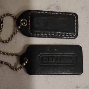 2 Coach Hangtags